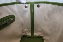 画像をギャラリービューアに読み込む, HERMES／エルメス ガーデンパーティＴＰＭ ネゴンダ アニスグリーン □M刻印 トートバッグ 700100173
