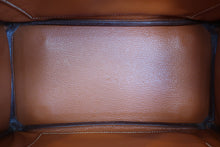 Load image into Gallery viewer, HERMES BIRKIN 25 Epsom leather Cognac □J Engraving Hand bag 700050278
