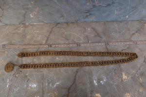 CHANEL Chain belt Gold plate Gold Belt 500100135