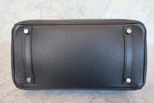 Load image into Gallery viewer, HERMES BIRKIN 30 Clemence leather Black □H Engraving Hand bag 700090207
