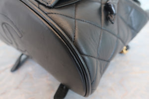 CHANEL/シャネル マトラッセチェーンリュック ラムスキン ブラック/ゴールド金具 リュック 700080134