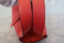 Load image into Gallery viewer, HERMES PICOTIN LOCK PM Clemence leather Vermillon A Engraving Hand bag 700120158
