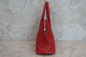 HERMES／BOLIDE 27 Epsom leather Rouge garance □L刻印 Shoulder bag 500120029