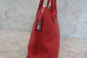 HERMES／BOLIDE 27 Epsom leather Rouge garance □L刻印 Shoulder bag 500120029