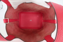 将图片加载到图库查看器，HERMES PICOTIN LOCK PM Clemence leather Rose extreme D刻印 Hand bag 800100107
