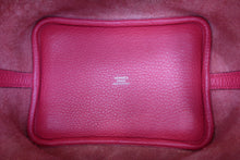 将图片加载到图库查看器，HERMES PICOTIN LOCK PM Clemence leather Rose extreme D刻印 Hand bag 800100107
