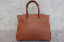 将图片加载到图库查看器，HERMES BIRKIN 30 Graine Couchevel leather Gold □A刻印 Hand bag 600090216
