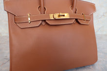 将图片加载到图库查看器，HERMES BIRKIN 30 Graine Couchevel leather Gold □A刻印 Hand bag 600090216
