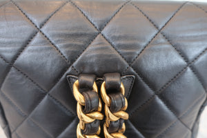 CHANEL/シャネル マトラッセチェーンリュック ラムスキン ブラック/ゴールド金具 リュック 700080134