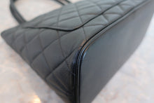 將圖片載入圖庫檢視器 CHANEL/シャネル 復刻トート キャビアスキン ブラック/ゴールド金具 トートバッグ 800080247
