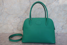 Load image into Gallery viewer, HERMES／BOLIDE 27 Epsom leather Vert vertigo Z Engraving Shoulder bag 700120127
