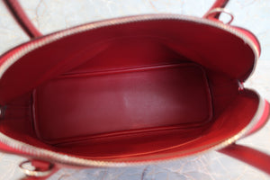 HERMES／BOLIDE 27 Epsom leather Rouge garance □L刻印 Shoulder bag 500120029