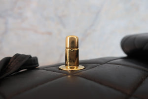 CHANEL/シャネル マトラッセチェーンリュック ラムスキン ブラック/ゴールド金具 リュック 700080134