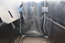 Load image into Gallery viewer, HERMES BIRKIN 30 Clemence leather Black □H Engraving Hand bag 700090207
