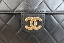 画像をギャラリービューアに読み込む, CHANEL/シャネル マトラッセプッシュロックチェーンショルダーバッグ ラムスキン ブラック/ゴールド金具 ショルダーバッグ 800070009
