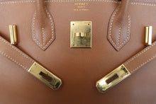 将图片加载到图库查看器，HERMES BIRKIN 30 Graine Couchevel leather Gold □A刻印 Hand bag 600090216
