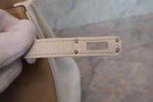 画像をギャラリービューアに読み込む, HERMES／エルメス バーキン25パーソナルオーダー ヴォースイフト タバックキャメル/ホワイト □O刻印 ハンドバッグ 700110028
