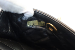 CHANEL/シャネル マトラッセチェーンリュック ラムスキン ブラック/ゴールド金具 リュック 700080134