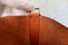 将图片加载到图库查看器，HERMES PICOTIN MM Clemence leather Orange □J刻印 Hand bag 600110038
