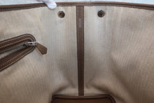 将图片加载到图库查看器，HERMES GARDEN PARTY PM Negonda leather Etoupe gray □O刻印 Tote bag 600060151
