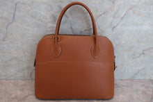 将图片加载到图库查看器，HERMES／BOLIDE 31 Graine Couchevel leather Gold □B刻印 Shoulder bag 600070048
