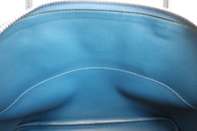 将图片加载到图库查看器，HERMES／BOLIDE 27 Swift leather deep blue Shoulder bag 600090004
