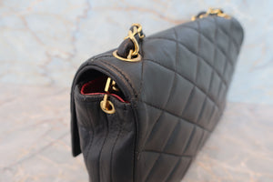CHANEL/シャネル デカココチェーンショルダーバッグ ラムスキン ブラック/ゴールド金具 ショルダーバッグ 700080165
