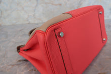 画像をギャラリービューアに読み込む, HERMES／エルメス バーキン30 カザック トリヨンクレマンス/ヴォースイフト エトゥープ/アルジル/ローズジャイプール/マットシルバー金具 □P刻印 ハンドバッグ 700110022
