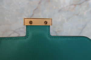 HERMES／エルメス コンスタンス3 ミニ エバーカラー ヴェールヴェルティゴ D刻印 ショルダーバッグ 700070189
