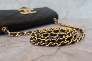 CHANEL/シャネル デカココチェーンショルダーバッグ ラムスキン ブラック/ゴールド金具 ショルダーバッグ 700080165