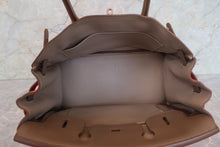 画像をギャラリービューアに読み込む, HERMES／エルメス バーキン30 カザック トリヨンクレマンス/ヴォースイフト エトゥープ/アルジル/ローズジャイプール/マットシルバー金具 □P刻印 ハンドバッグ 700110022
