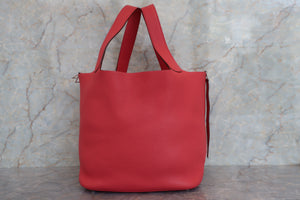 HERMES／エルメス ピコタンロックGM トリヨンクレマンス ブーゲンビリア □M刻印 ハンドバッグ 700040222