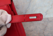 Load image into Gallery viewer, HERMES  KELLY 35 Gulliver leather Vermillon 〇Z Engraving Shoulder bag 700090182
