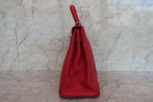 画像をギャラリービューアに読み込む, HERMES／エルメス ケリー32 トゴ ルージュガランス □M刻印 ショルダーバッグ 700110023
