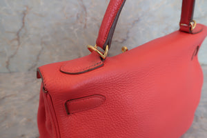 HERMES KELLY 32 Clemence leather Rose jaipur □P刻印 Shoulder bag 600070127