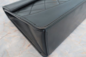 CHANEL/シャネル 2.55マトラッセチェーンショルダーバッグ ラムスキン ブラック/ゴールド金具 ショルダーバッグ 700080153