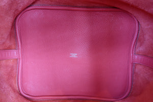 HERMES／エルメス ピコタンロックGM トリヨンクレマンス ブーゲンビリア □M刻印 ハンドバッグ 700040222