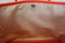将图片加载到图库查看器，HERMES GARDEN PARTY TPM Country leather Orange poppy X刻印 Tote bag 800070070
