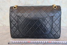 將圖片載入圖庫檢視器 CHANEL/シャネル マトラッセＷフラップチェーンショルダーバッグ ラムスキン ブラック/ゴールド金具 ショルダーバッグ 800080137
