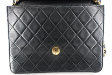 將圖片載入圖庫檢視器 CHANEL/シャネル マトラッセプッシュロックチェーンショルダーバッグ ラムスキン ブラック/ゴールド金具 ショルダーバッグ 800090139
