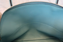 Load image into Gallery viewer, HERMES／BOLIDE 27 Swift leather Blue atoll X Engraving Shoulder bag 800040048
