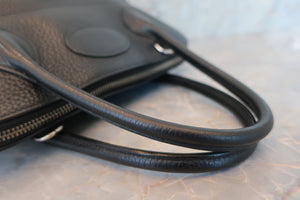 HERMES／BOLIDE 31 Clemence leather Black □I Engraving Shoulder bag 600050086