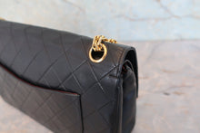 將圖片載入圖庫檢視器 CHANEL/シャネル マトラッセＷフラップチェーンショルダーバッグ ラムスキン ブラック/ゴールド金具 ショルダーバッグ 800080137
