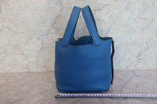 Load image into Gallery viewer, HERMES PICOTIN LOCK PM Clemence leather Mykonos D Engraving Hand bag700120119
