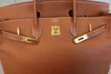 Load image into Gallery viewer, HERMES BIRKIN 40 Graine Couchevel leather Gold 〇Z Engraving Hand bag 600100233
