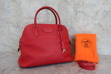 画像をギャラリービューアに読み込む, HERMES／エルメス ボリード31 トリヨンクレマンス ルージュガランス □J刻印 ショルダーバッグ 800060011
