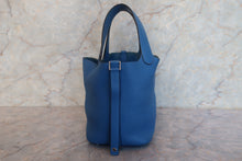 將圖片載入圖庫檢視器 HERMES／エルメス ピコタンロックＰＭ トリヨンクレマンス ミコノス D刻印 ハンドバッグ 700120119
