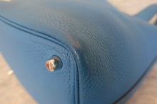 將圖片載入圖庫檢視器 HERMES／エルメス ピコタンロックＰＭ トリヨンクレマンス ミコノス D刻印 ハンドバッグ 700120119
