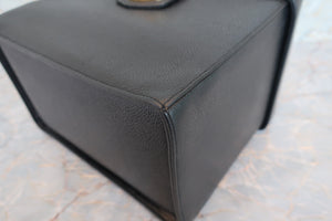 CHANEL/シャネル ココマーク2WAYバニティ キャビアスキン ブラック/ゴールド金具 バニティ 700080166