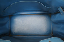 画像をギャラリービューアに読み込む, HERMES／エルメス オータクロア32 トリヨンクレマンス ブルー ○Z刻印 ハンドバッグ 700100186
